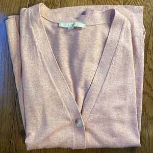 Pink Loft Cardigan